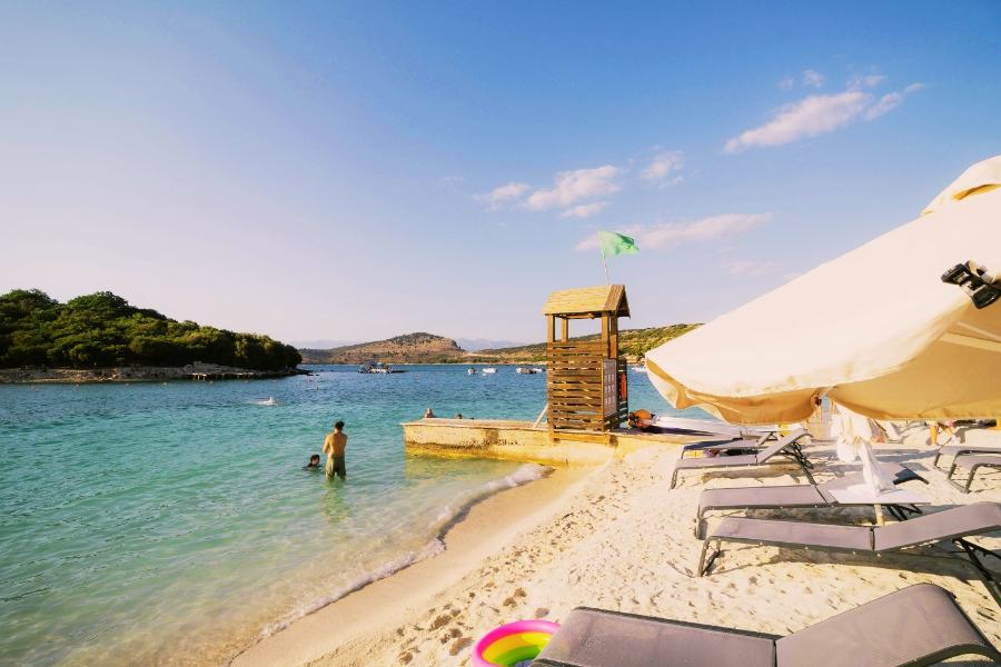 Explore the Beaches of Ksamil on a Day Drive