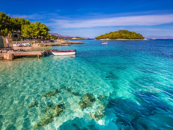 Explore the Beaches of Ksamil on a Day Drive